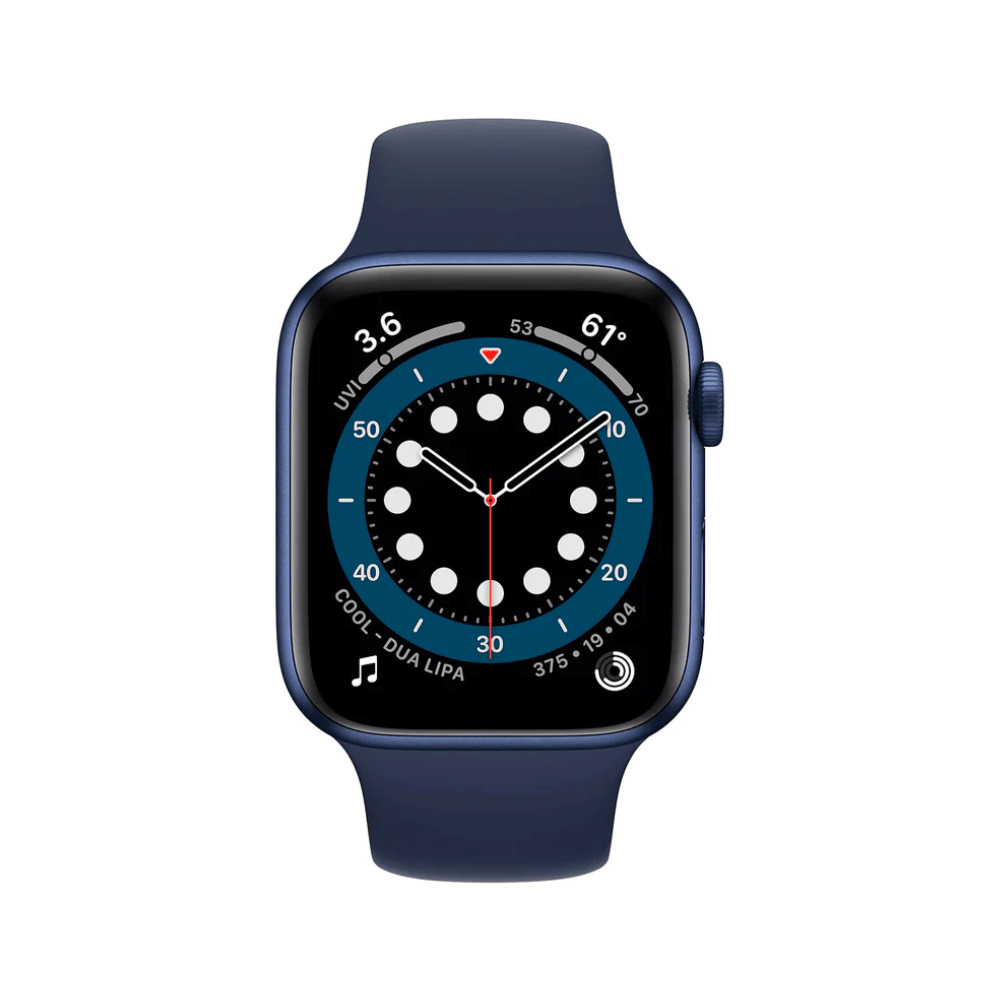 Apple Watch Series 6 (GPS, 44mm) - Azul con correa deportiva Azul Profundo