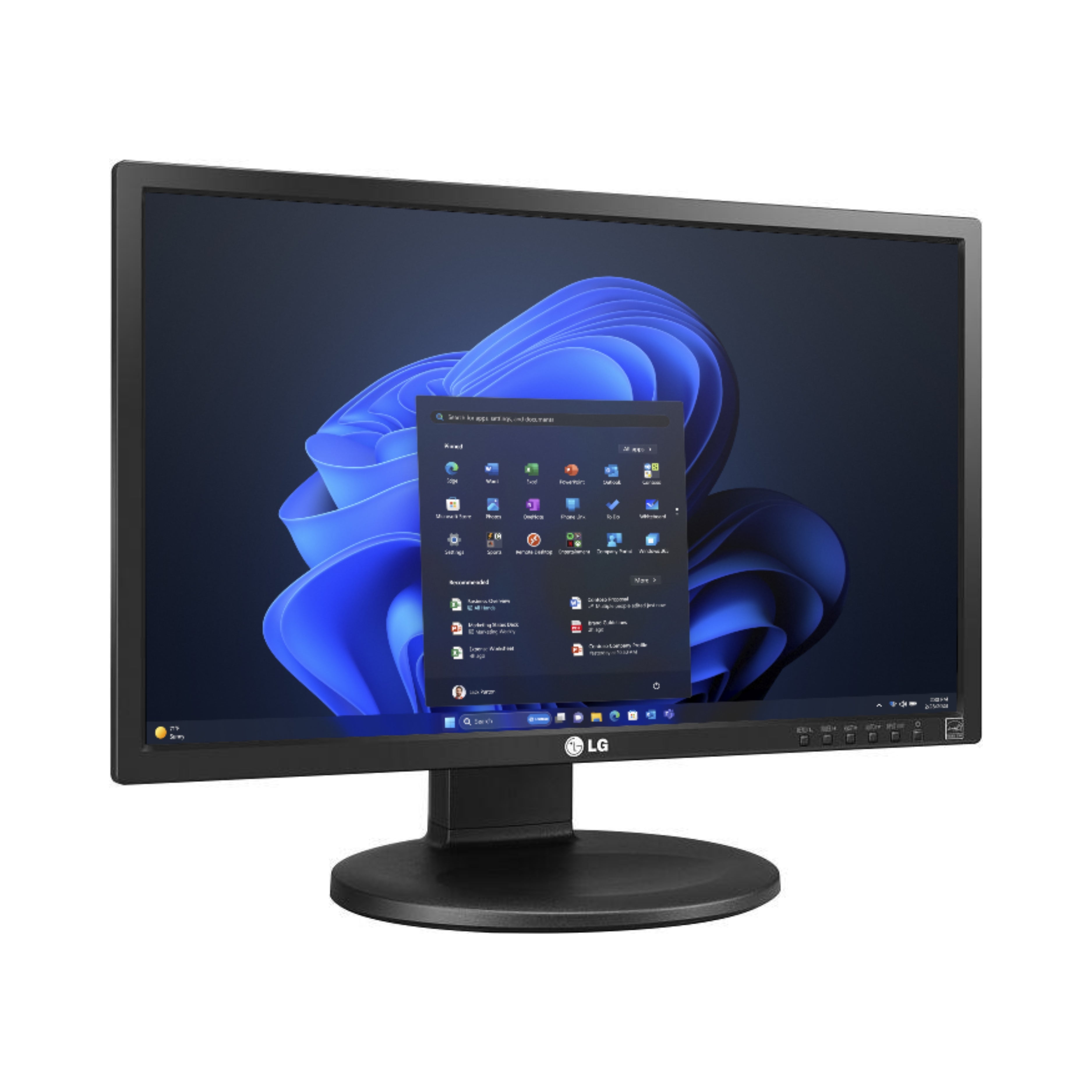 LG 23" FHD Monitor | DisplayPort™ | VGA (D-SUB) | DVI-D