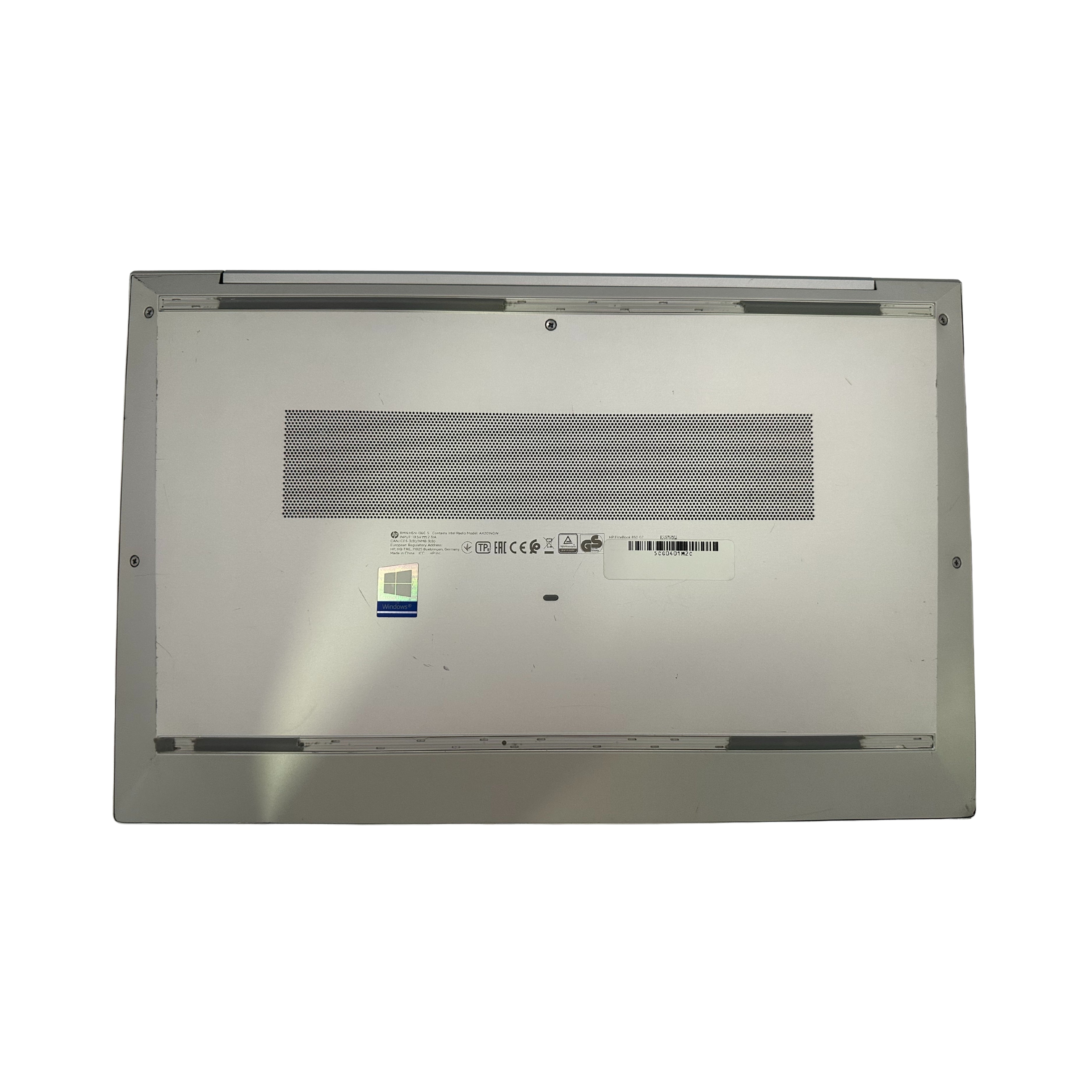 HP EliteBook 850 G7 i7 (10610U) 16GB RAM 256GB SSD 15.6" FHD Ge Force MX250 Windows 11 Pro (Outlet 407)