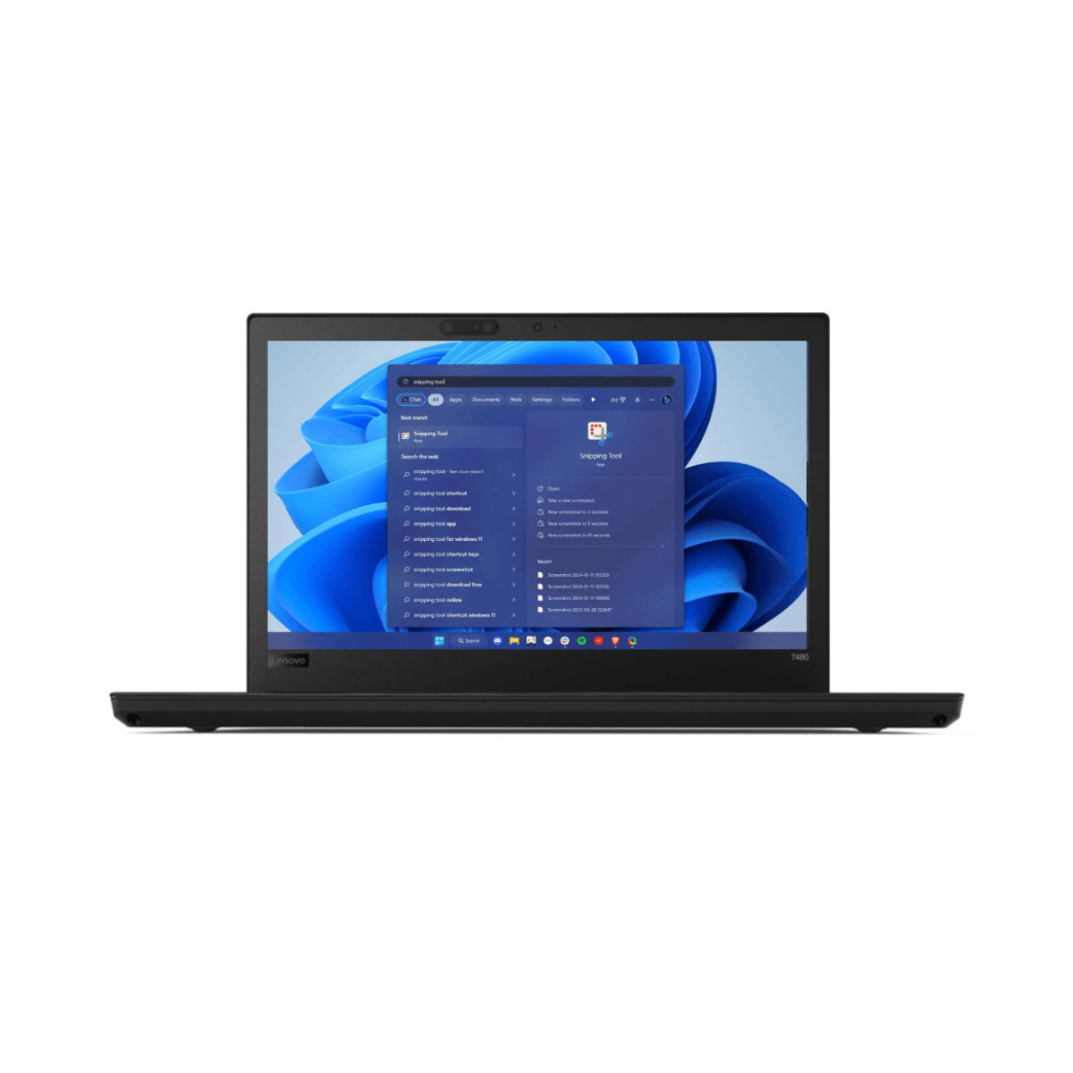 Lenovo ThinkPad T480 i5 (8350U) 8GB RAM 256GB SSD 14” FHD Touch Windows 11 (Outlet 184)