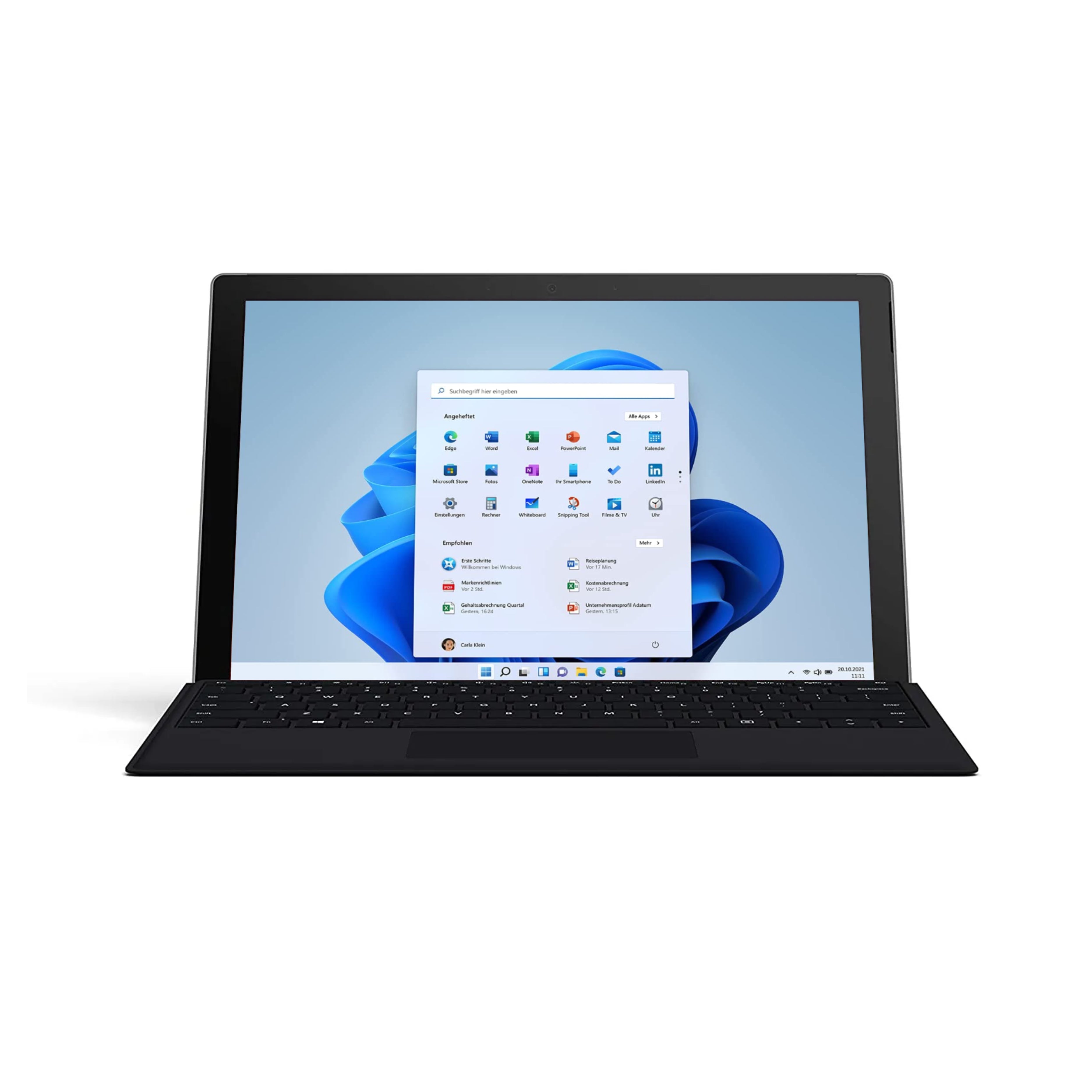 Microsoft Surface Pro 7 i5 (1035G4) 8GB RAM 256GB SSD 12.3" Touch Cinzento Windows 11 Pro + Capa Teclado Surface Pro