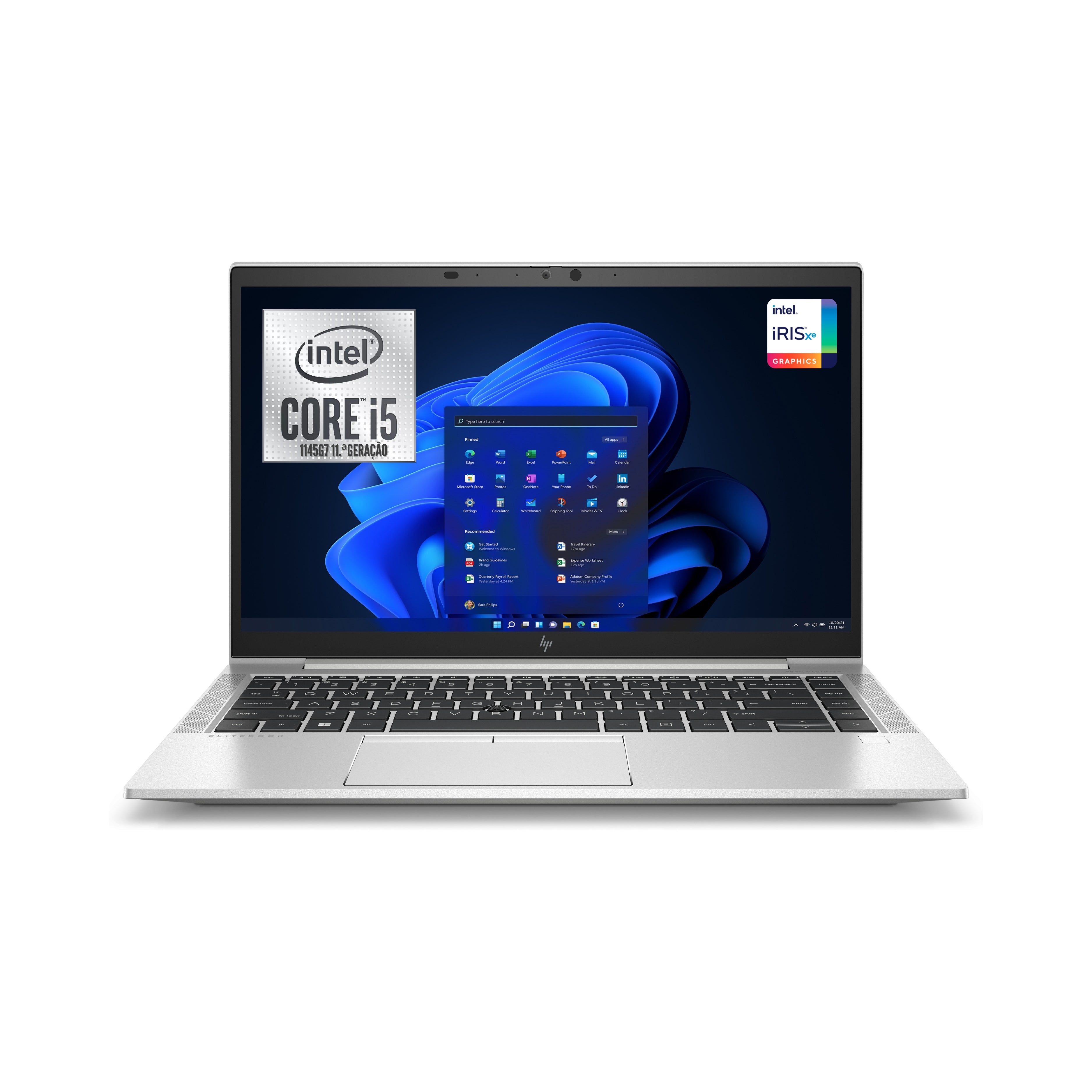 HP EliteBook 840 G8 i5 (1145G7) 8GB RAM 256GB SSD 14” FHD Windows 11 Pro