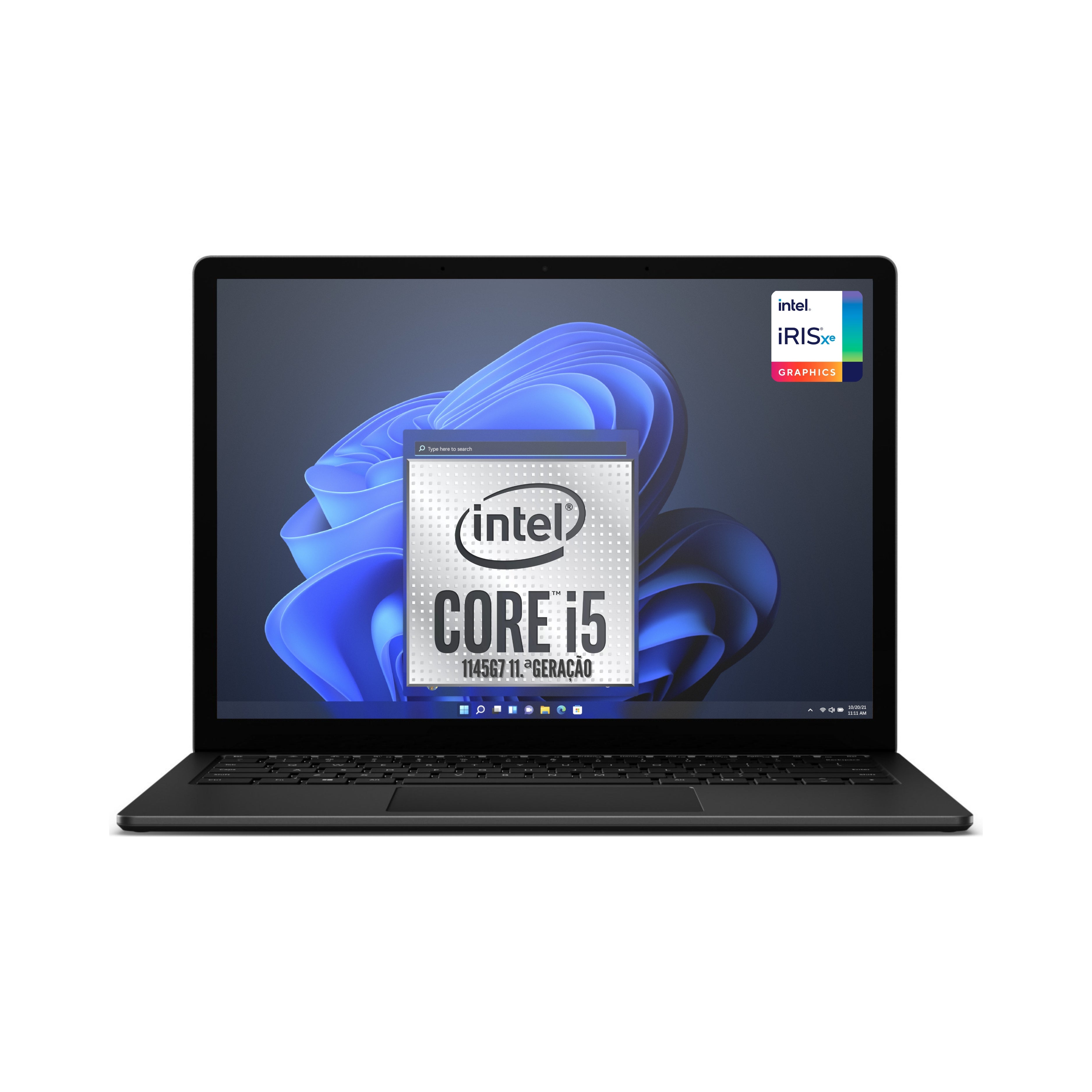 Microsoft Surface Laptop 4 i5 (1145G7) 16GB RAM 512GB SSD 13.5" Touch Preto Matte Windows 11 Pro