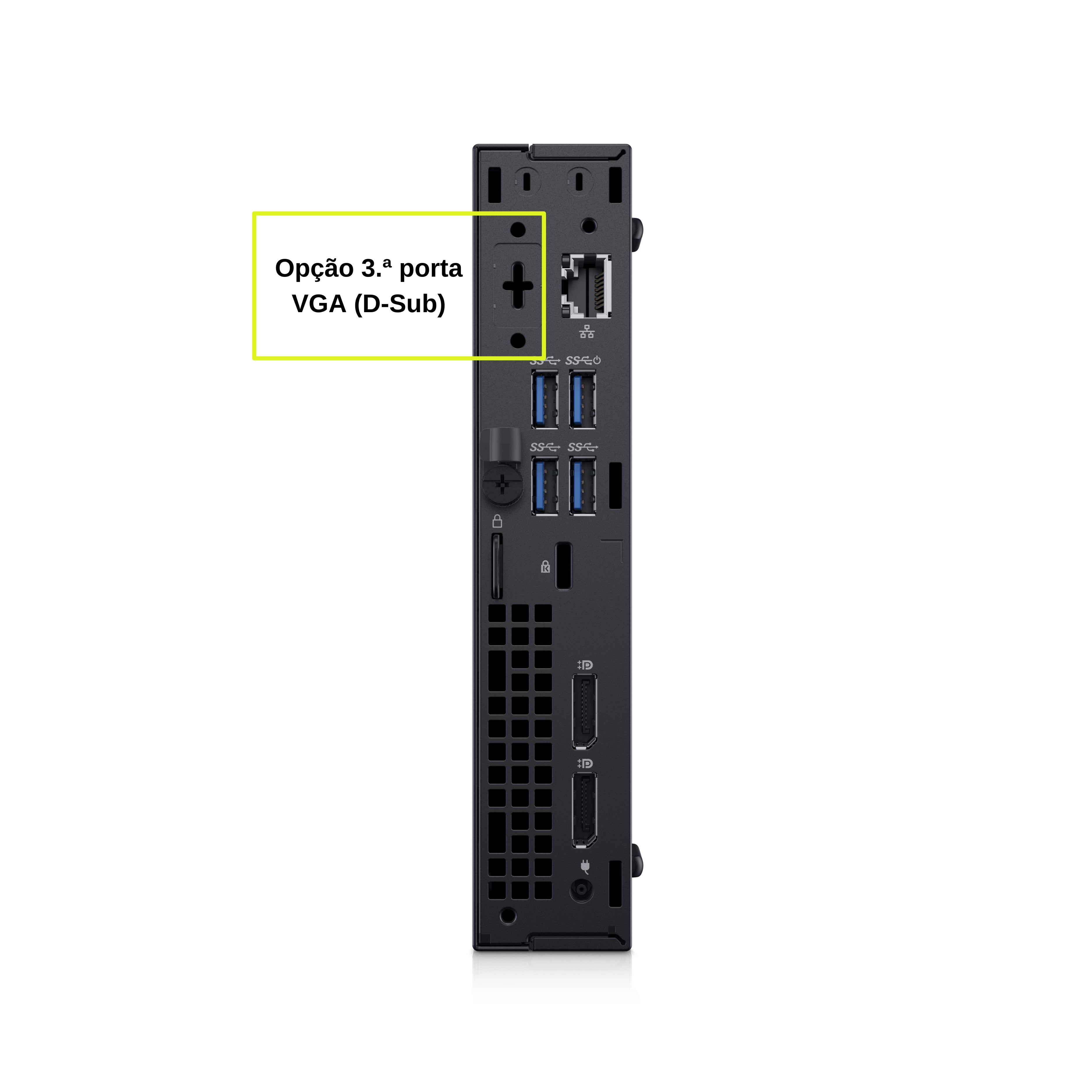 Dell OptiPlex 7060 MFF i5 (8500) 16GB 256GB SSD | option 3e port VGA | Wi-Fi | Windows 11 Pro
