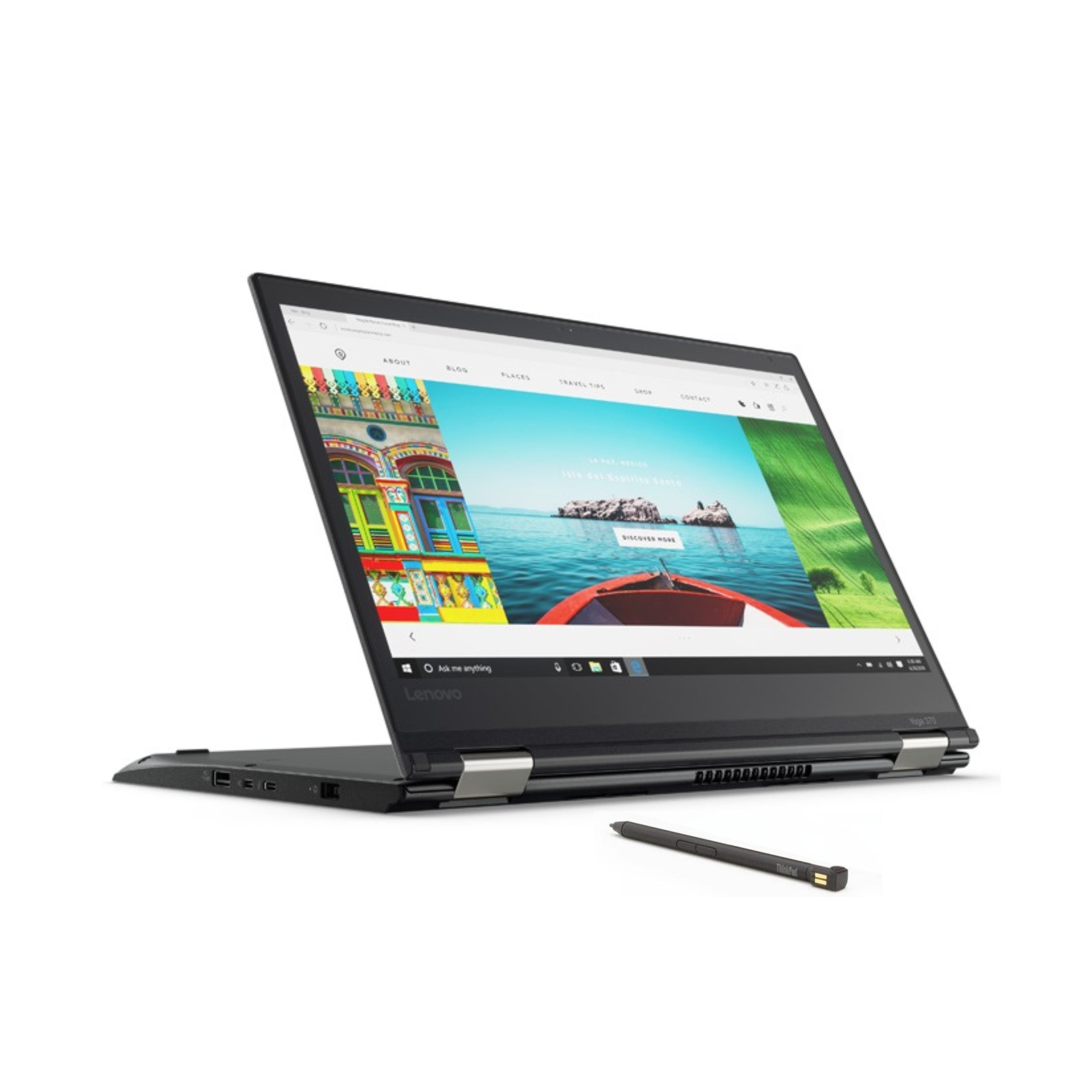Lenovo Yoga 370 2 em 1 i5 (7300U) 8GB RAM 256GB SSD 13.3" FHD Touch Windows 10 Pro (Outlet 484)