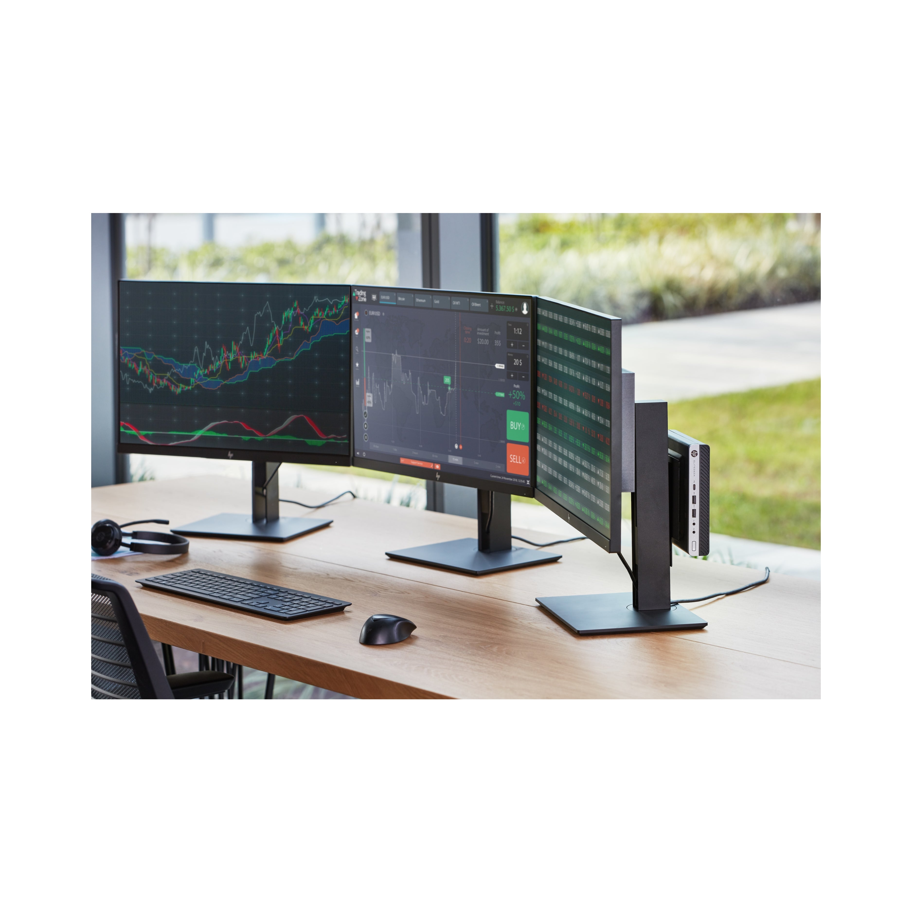 HP EliteDesk 800 G5 Mini i5 (9500T) 16GB RAM 256GB SSD | 3rd VGA port | Wi-Fi Windows 11 Pro