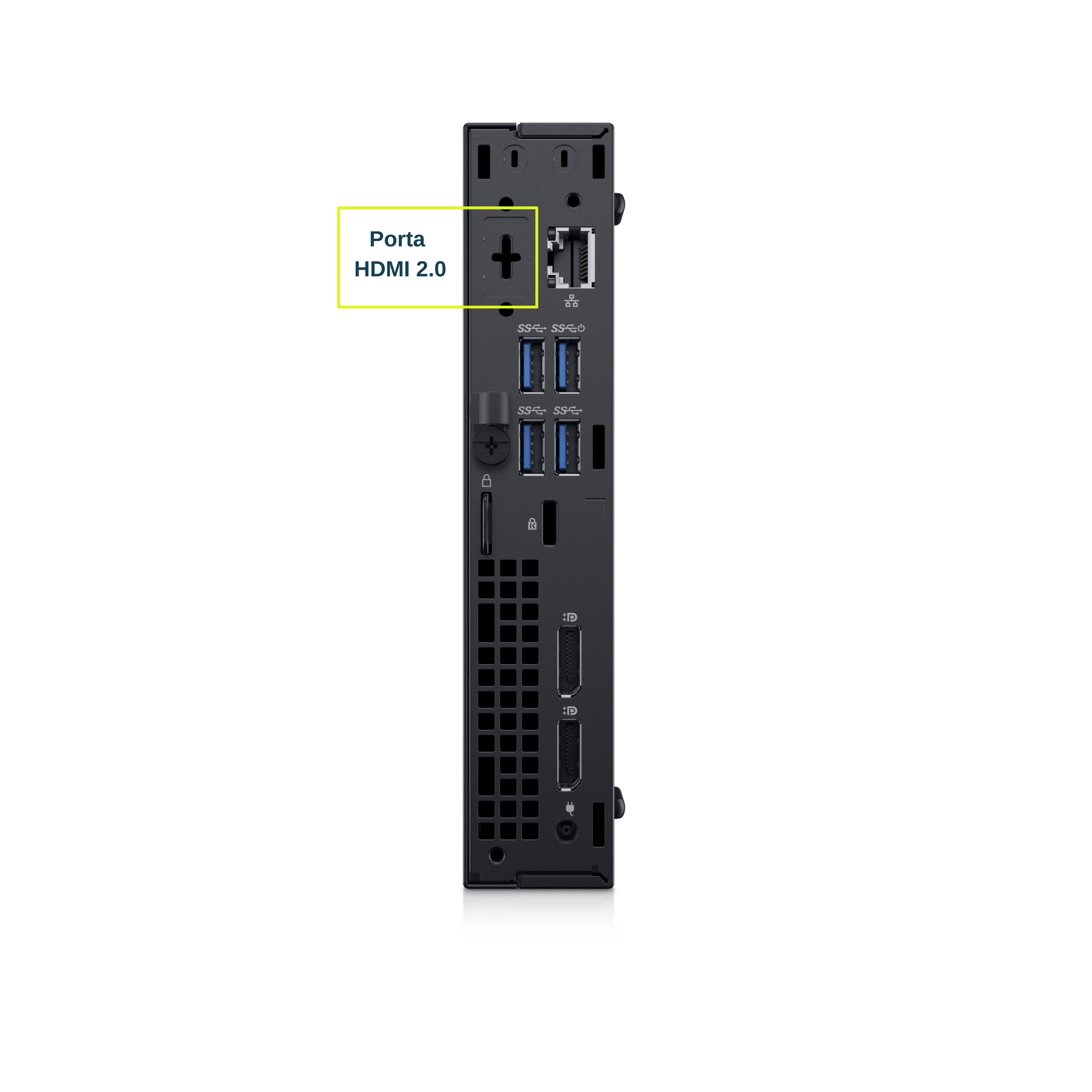 Dell OptiPlex 7060 MFF i5 (8500) 16GB 256GB SSD | option 3rd HDMI port Wi-Fi Windows 11 Pro