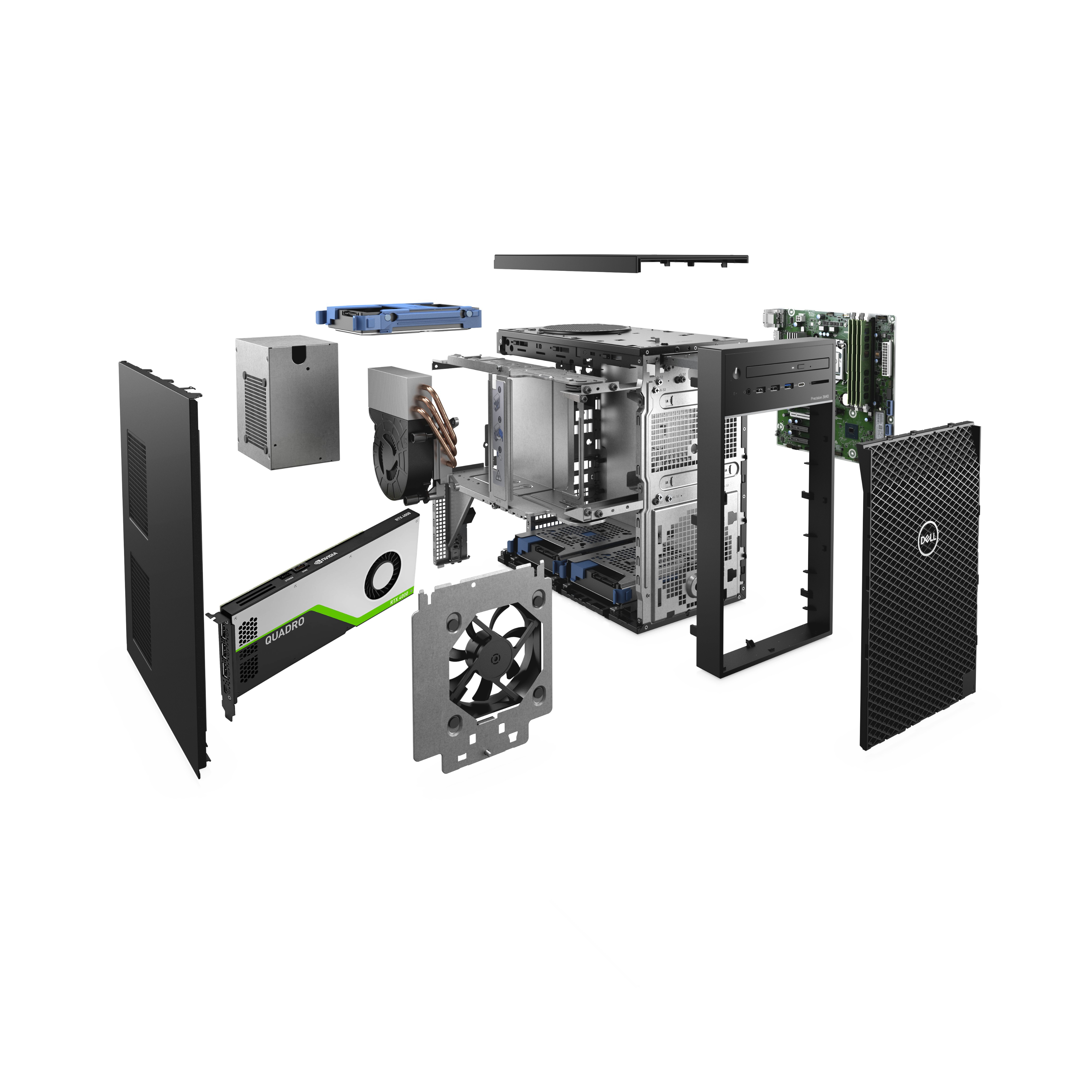 Torre Dell Precision 3640 i9 (10900) 16GB RAM 512GB SSD Nvidia RTX 4000 Windows 11 Pro