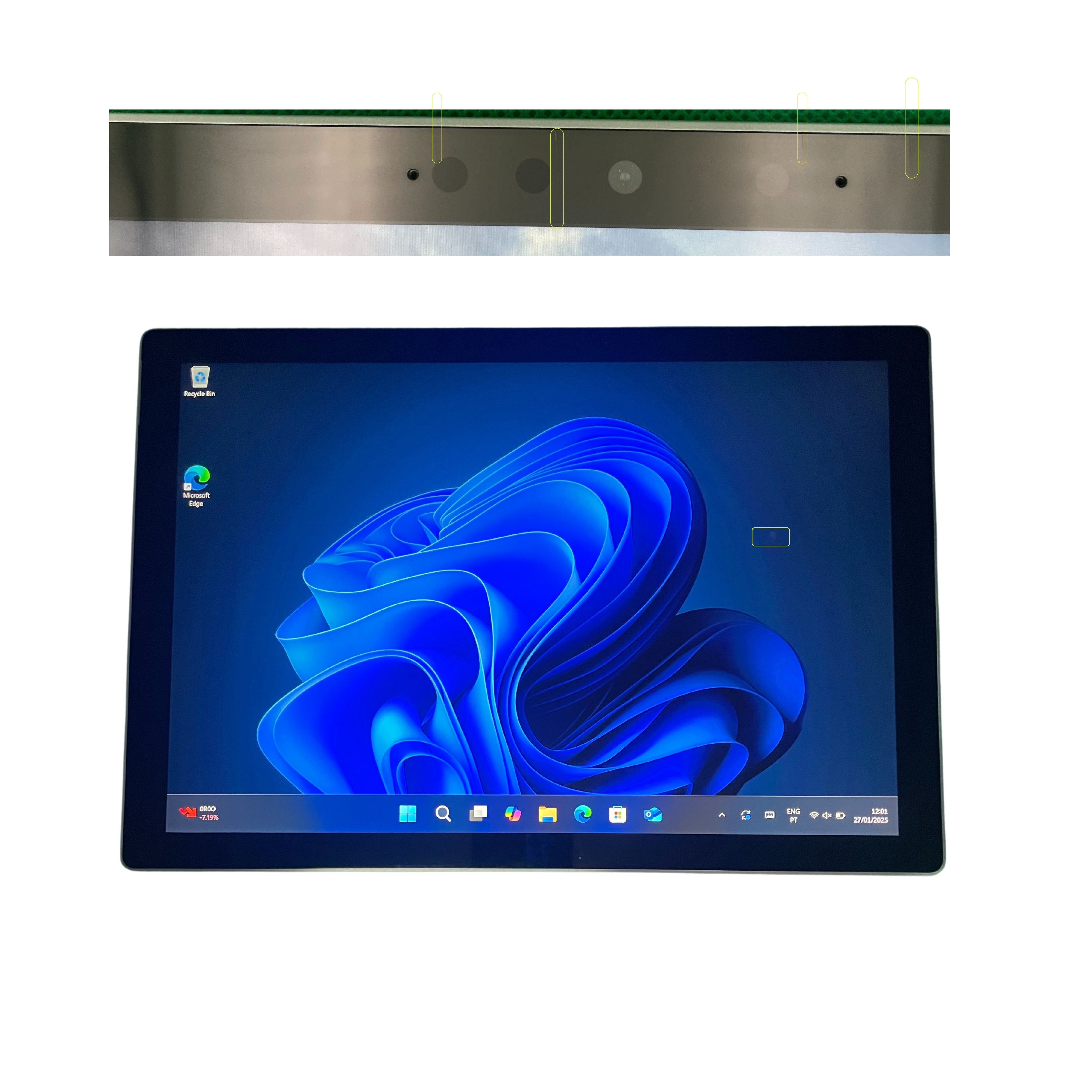 Microsoft Surface Pro 7 i5 (1035G4) 8GB RAM 128GB SSD 12.3" Táctil Windows 11 Pro + Teclado (Outlet 400)