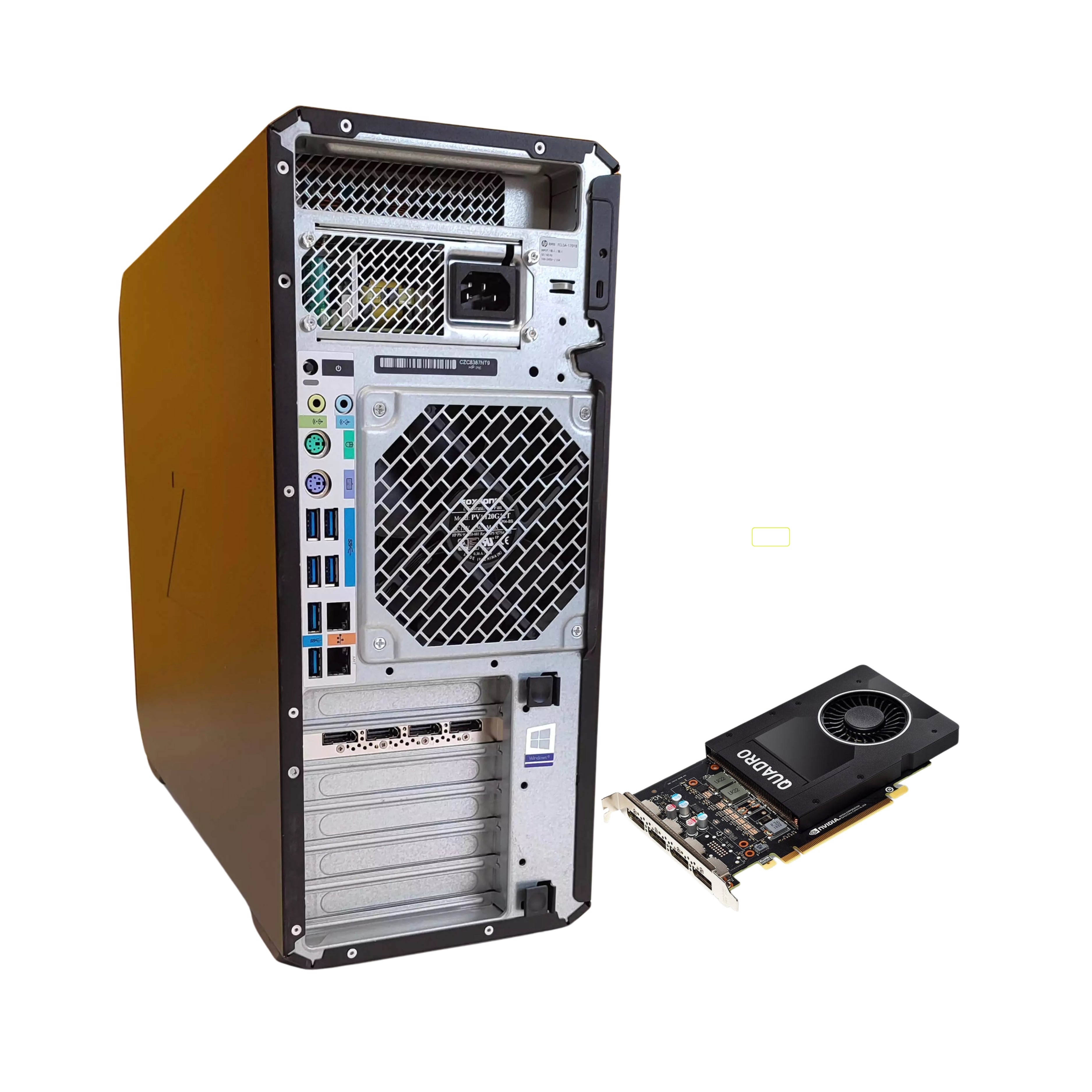 HP Z4 G4 Workstation Xeon W-2123 32GB RAM 1000 GB SSD | Nvidia Quadro P2000 Windows 11 Pro