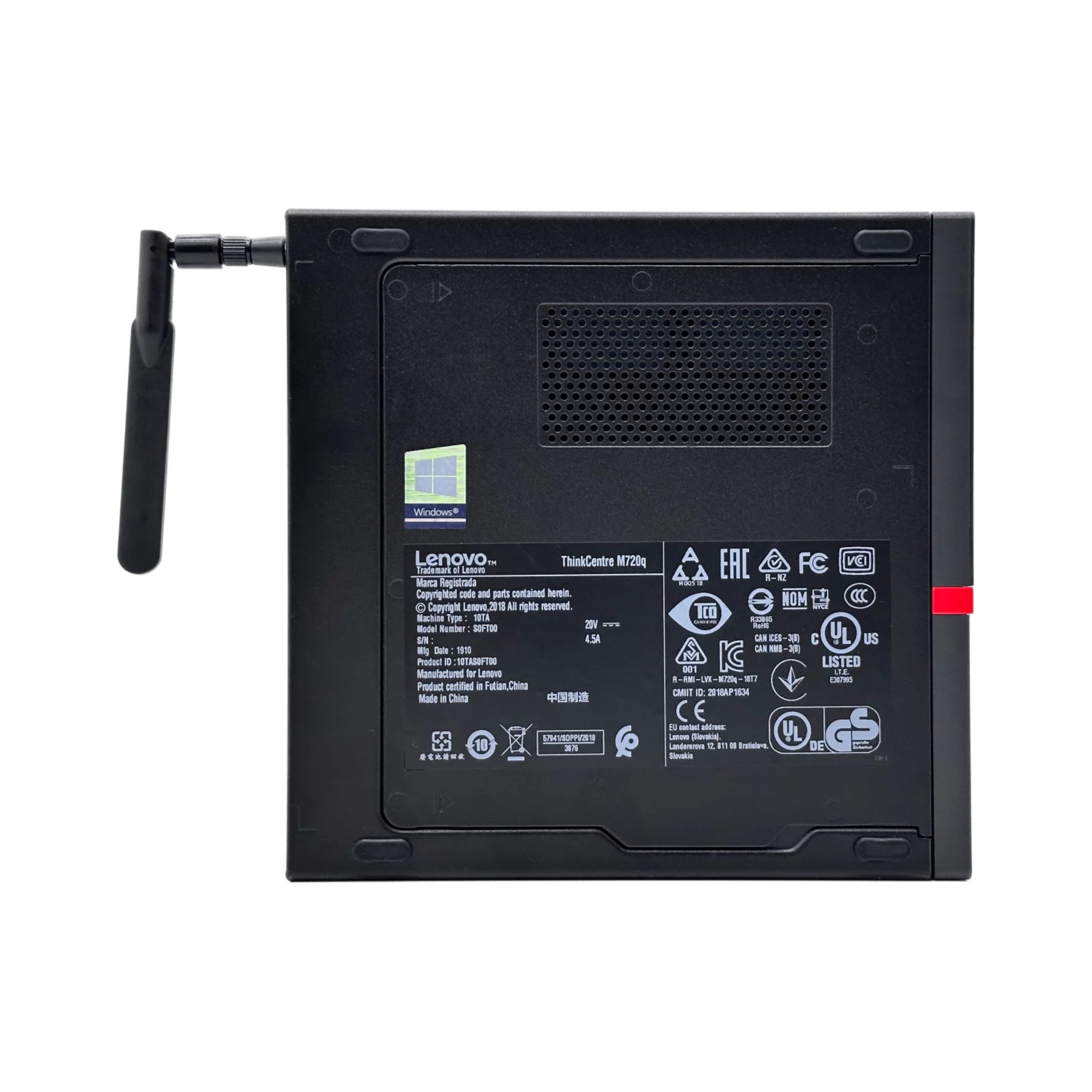 Lenovo M720q Tiny i5 (8400T) 16GB 256GB SSD Wi-Fi | Bluetooth Windows 11 Pro