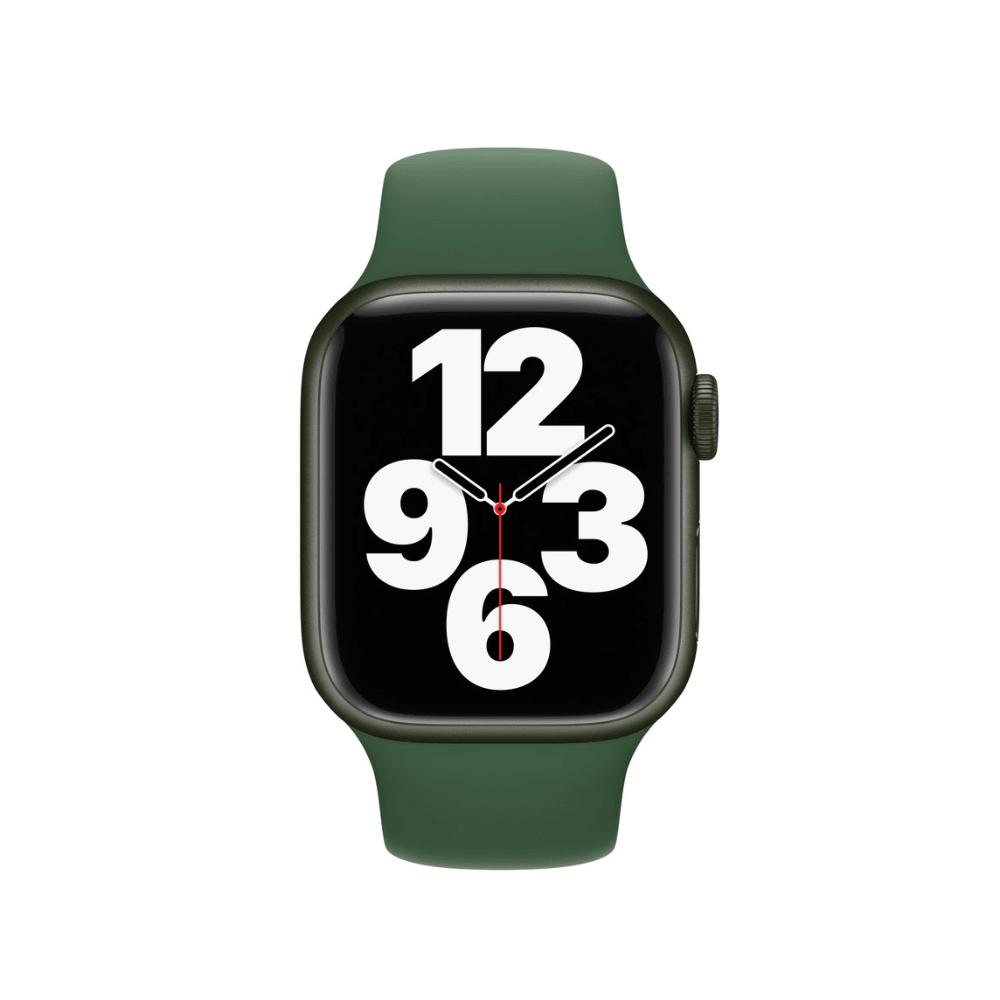 Apple Watch (Series 7) 2021 GPS + Cellulaire 45 - Aluminium Vert - Bracelet sport Vert