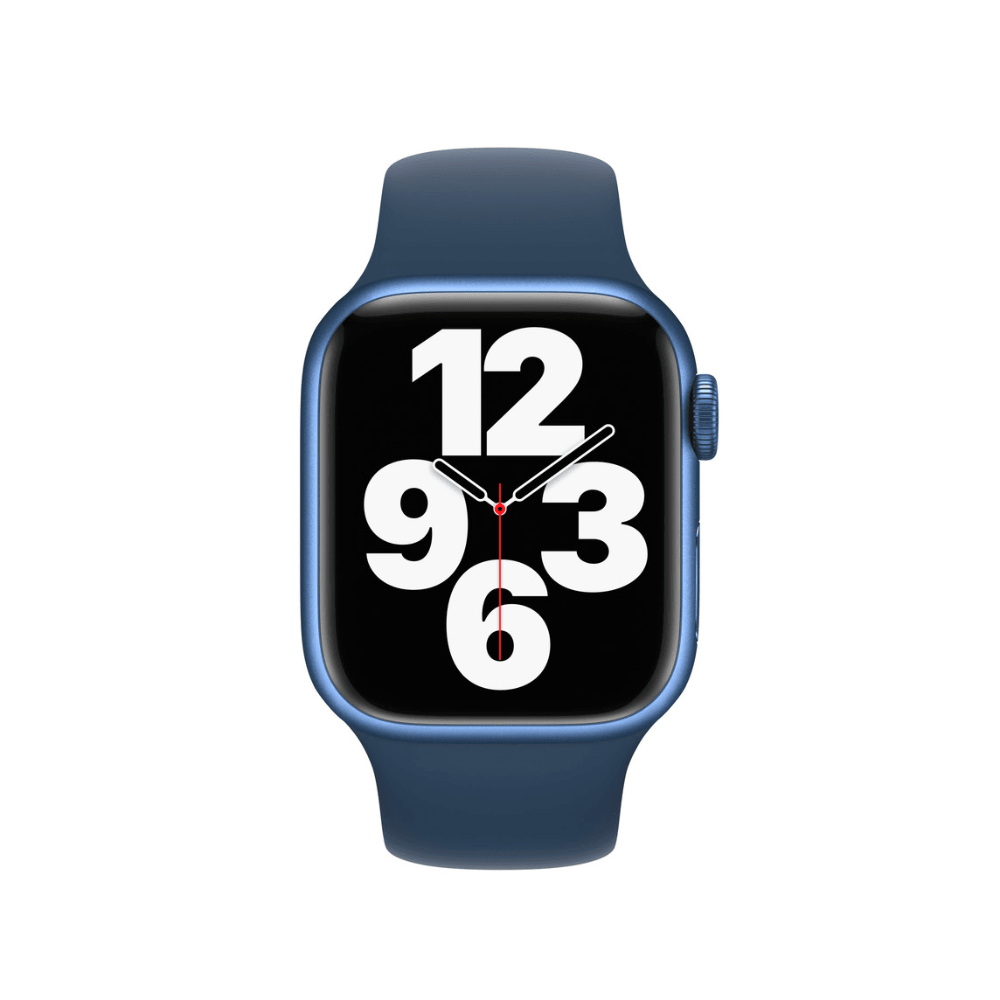 Apple Watch Series 7 (GPS, 41mm) - Blue with Abyss Blue sport band
