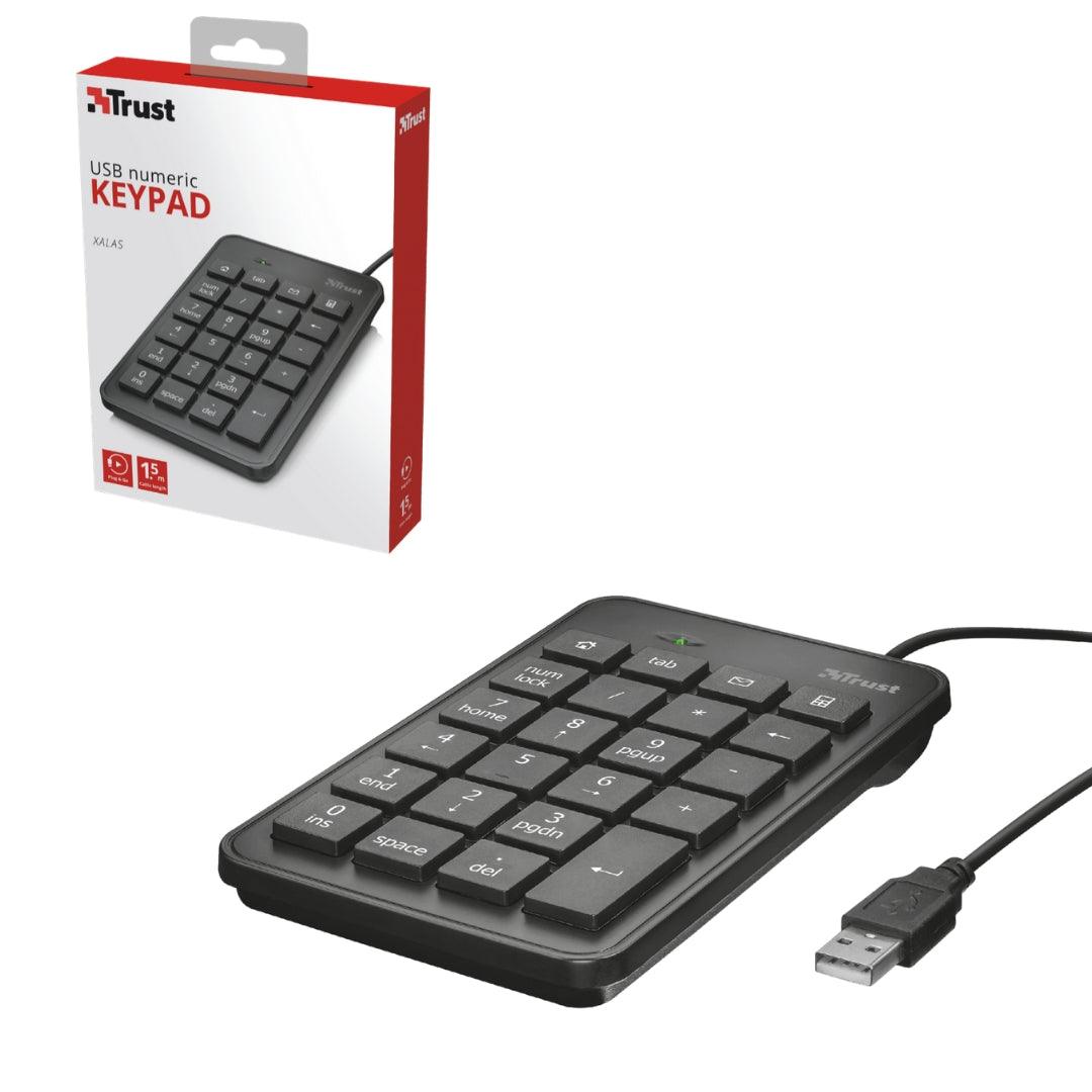 Teclado Numérico USB Trust