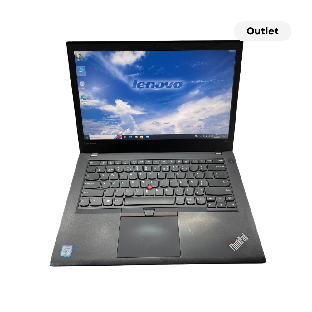 Lenovo ThinkPad T470 i5 (6ª Generación) 16GB RAM 240GB SSD 14