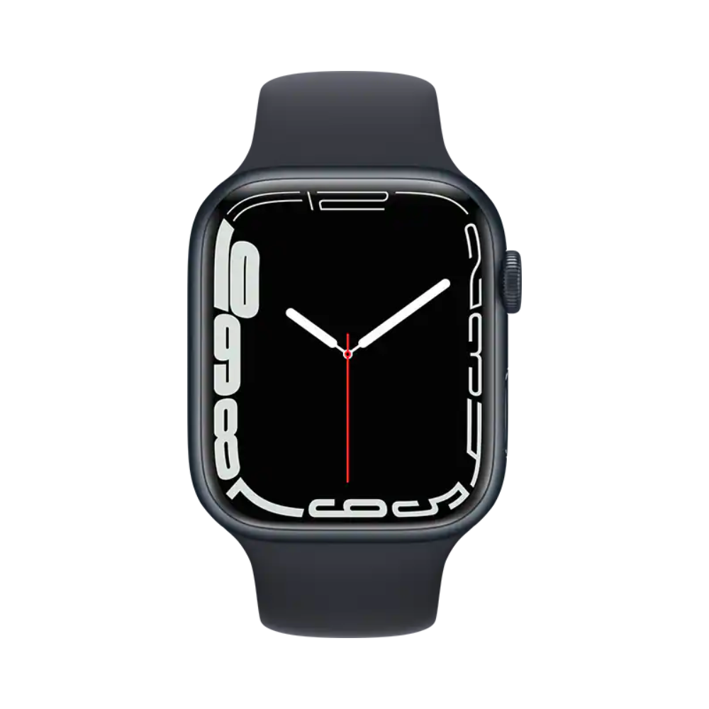 <tc>Apple</tc>  Watch Series 7 (GPS+Cellular, 45mm) - Meia-Noite with Meia-Noite sport bracelet