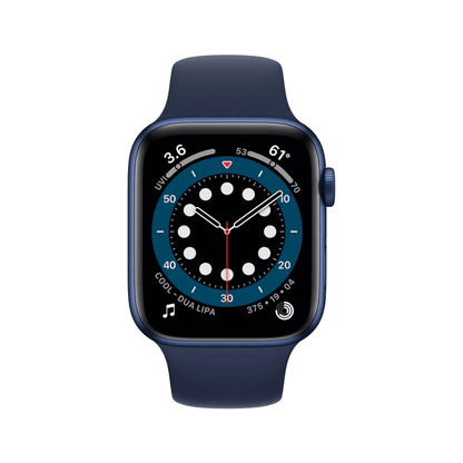 Apple Watch Series 6 (GPS, 40mm) - Blue with Deep Blue sport band