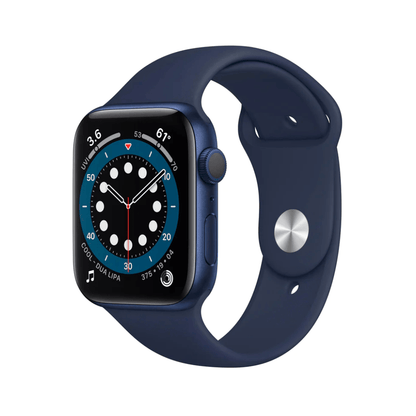 Apple Watch Series 6 (GPS, 40mm) - Blue with Deep Blue sport band