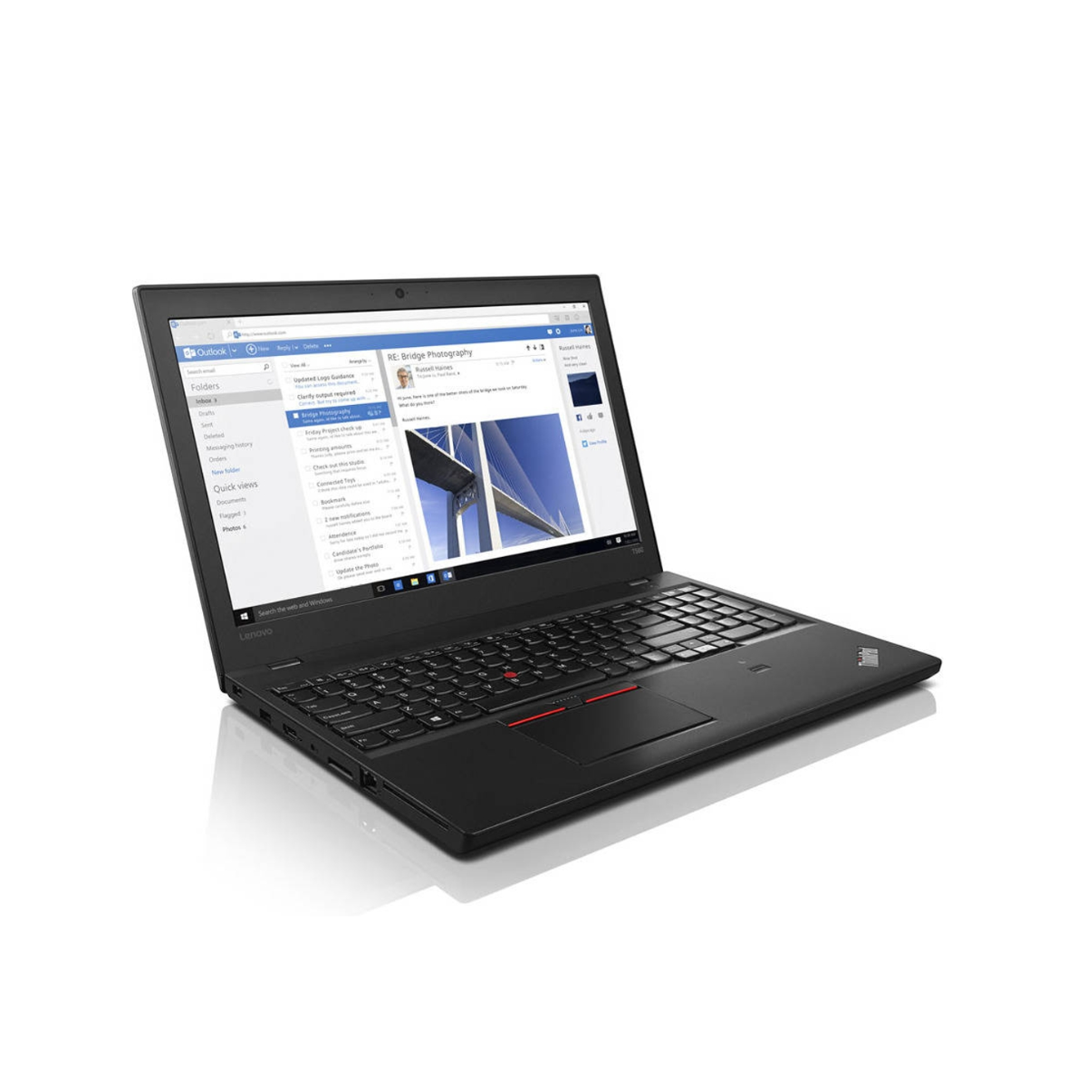 Lenovo ThinkPad T560 i5 (6th Gen) 8GB RAM 240GB SSD 15.6''