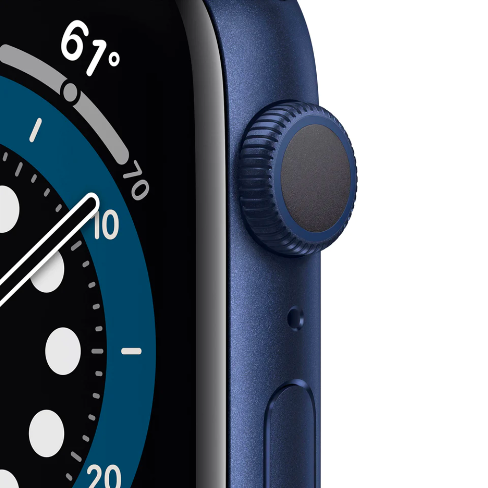 Apple Watch Series 6 (GPS, 44 mm) - Azul con correa deportiva Deep Blue