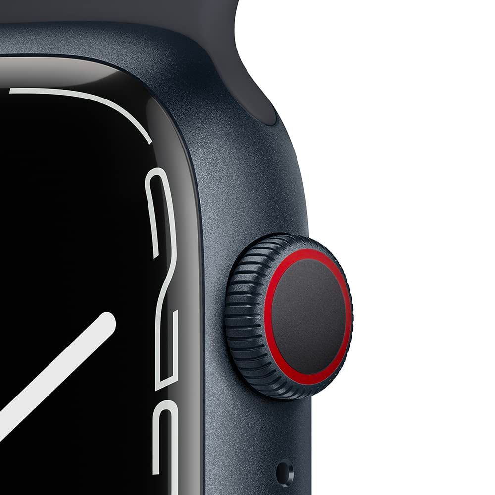 Apple Watch SE GPS 44mm Alumínio com Bracelete desportiva Meia-noite