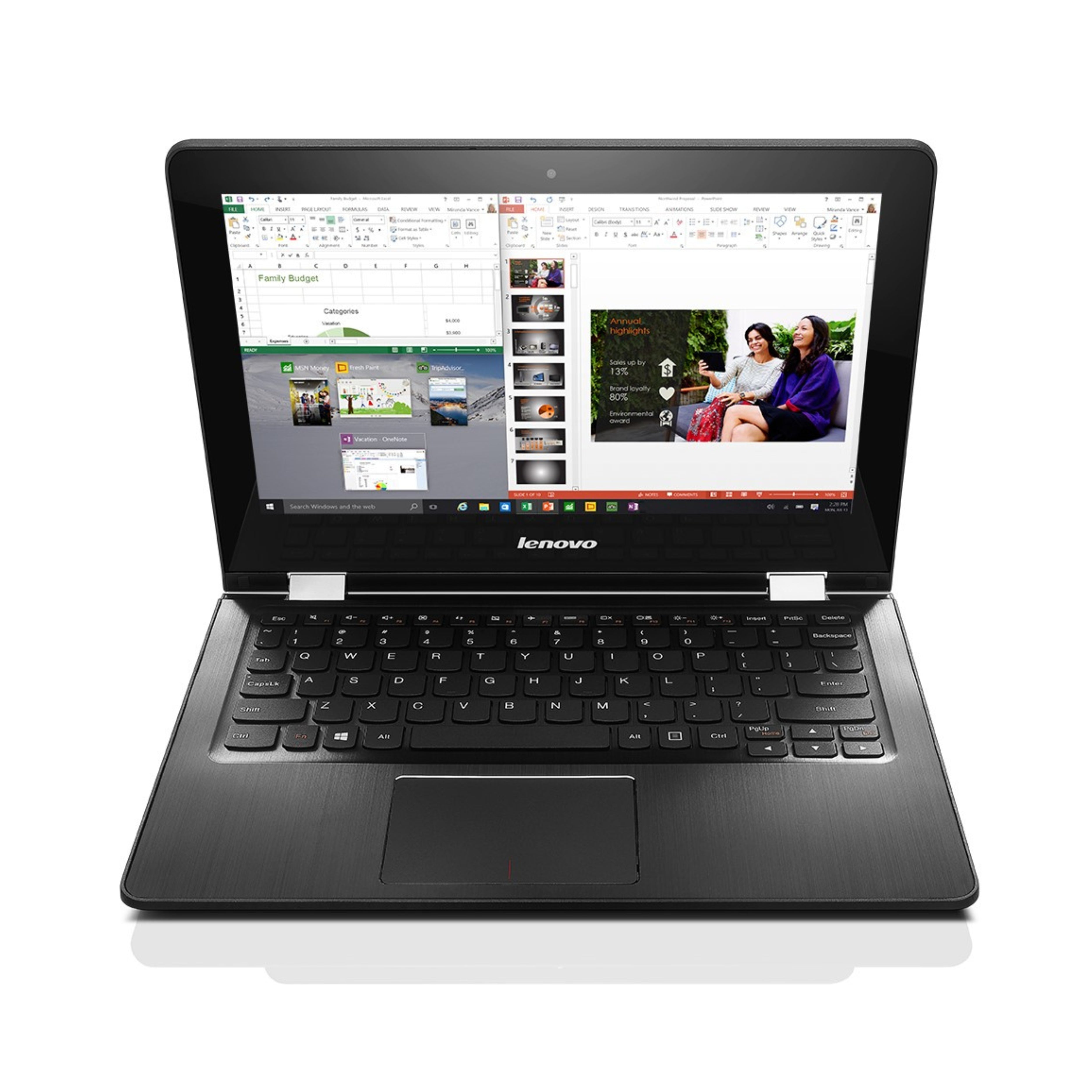 Lenovo ThinkPad Yoga 300-11IBR Celerom (N3060) 2GB RAM 64GB SSD 11.6" HD Tactile (Outlet 741)