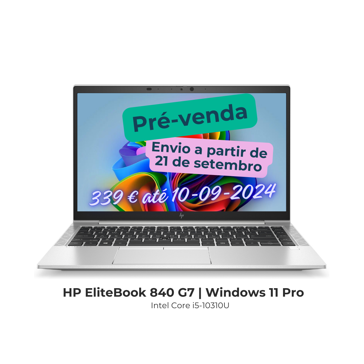 HP EliteBook 840 G7 i5 (10310U) 8GB RAM 256GB SSD 14