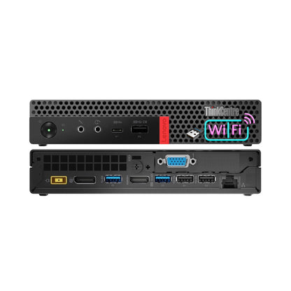 Lenovo ThinkCentre M920q Mini i5 (8500T) 8GB RAM 256GB SSD | 3.ª porta VGA | Wi-Fi Windows 11 Pro