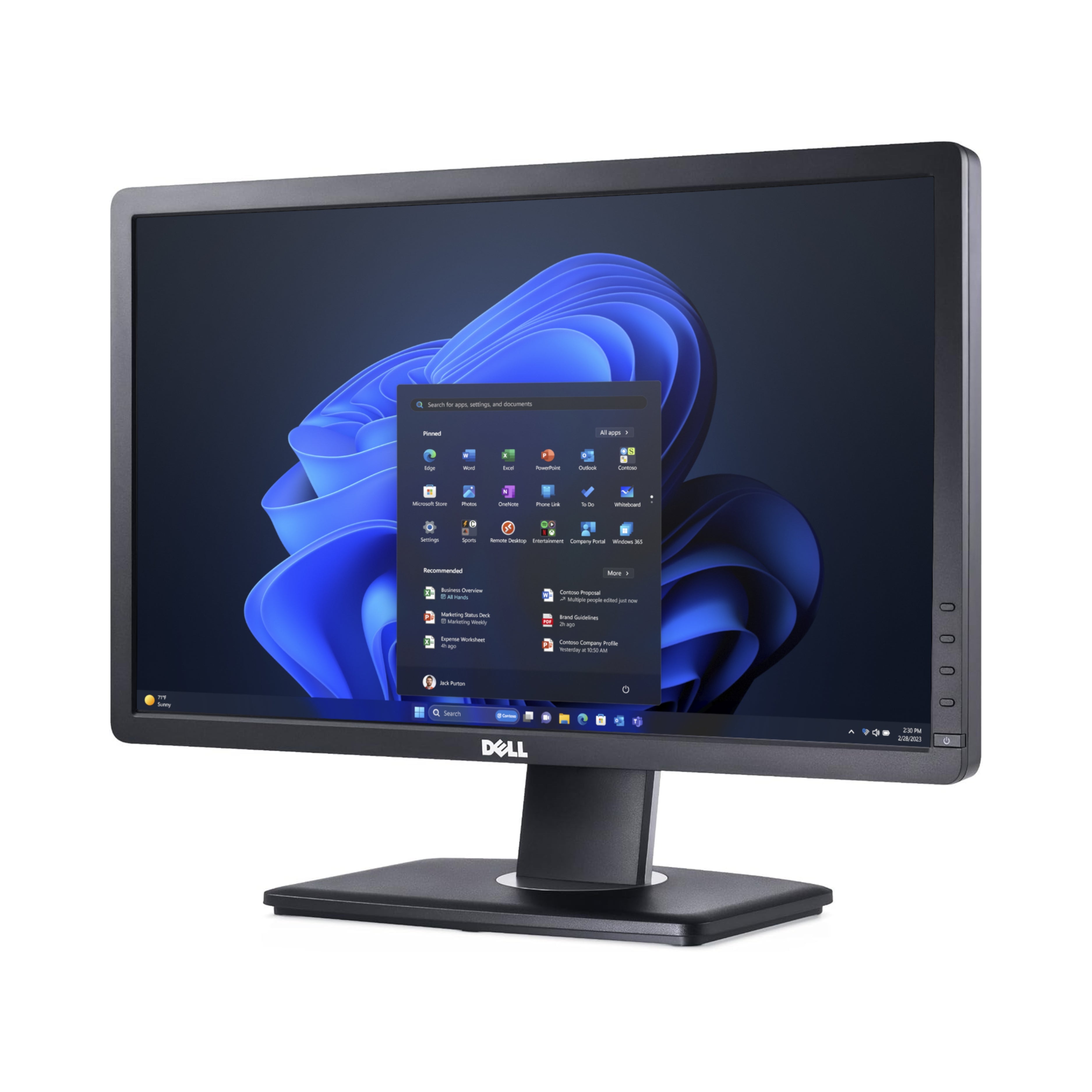 Dell Monitor 21.5" Full HD | VGA | DVI