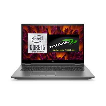 HP ZBook Fury 17 G7 i5 (10400H) 32GB RAM 512GB SSD 17.3'' FHD Nvidia T1000 Windows 11 Pro