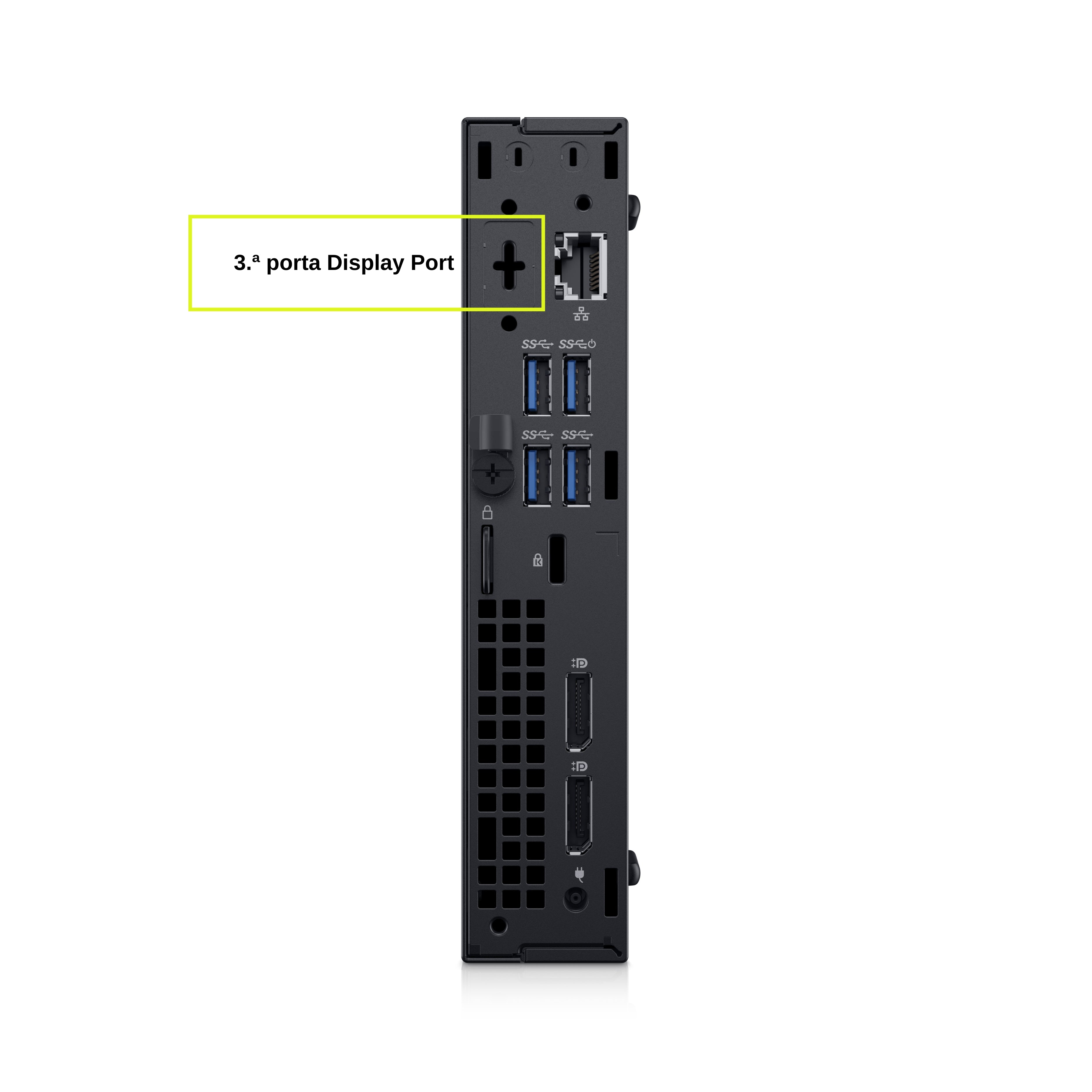 Dell OptiPlex 7060 MFF i5 (8500) 16GB 256GB SSD | option 3rd Display Port | Wi-Fi | Windows 11 Pro