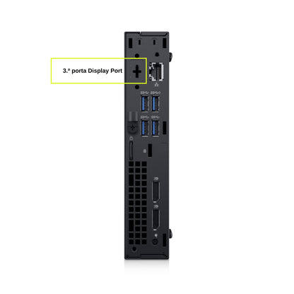 Dell OptiPlex 7060 MFF i5 (8500) 16GB 256GB SSD | opción 3.ª puerto Display Port | Wi-Fi | Windows 11 Pro