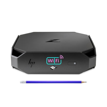 HP Z2 Mini G4 i5 (8600) 16GB RAM 256GB SSD Wi-Fi Windows 11 Pro