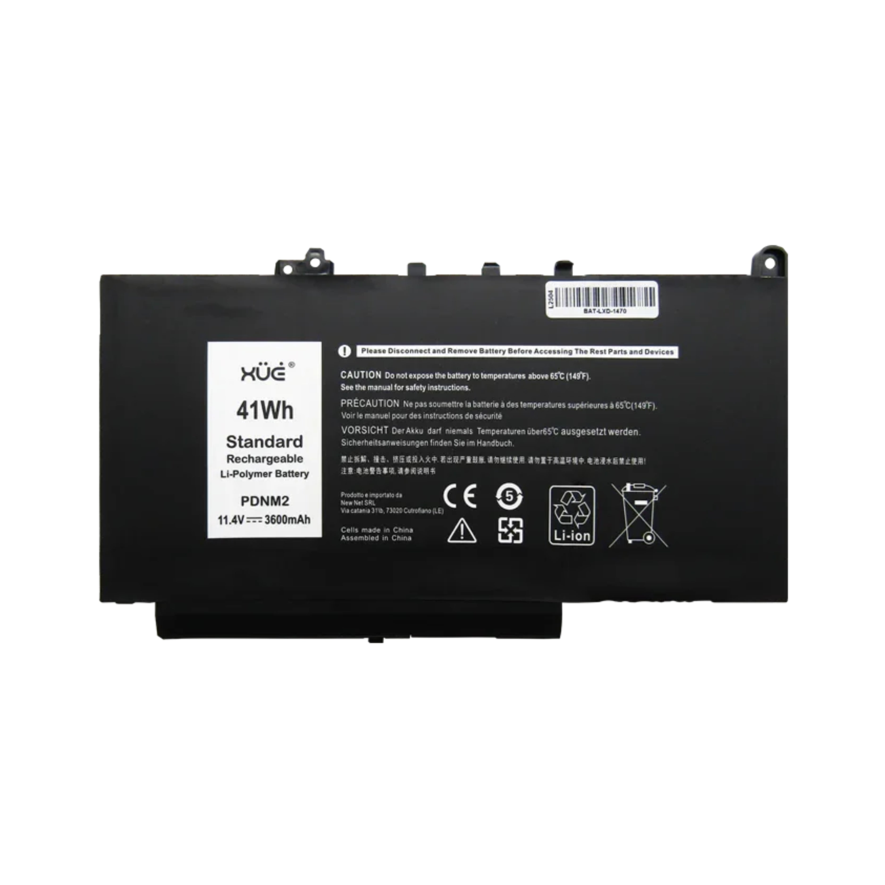 New compatible battery for DELL E7270 and E7470 Models