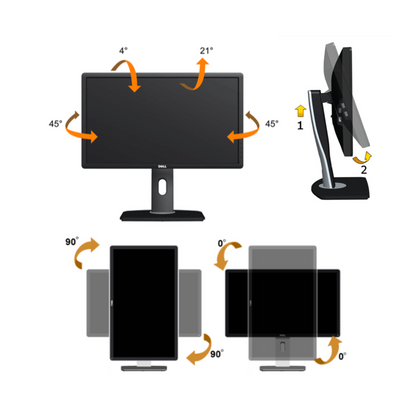 Dell Monitor 21.5" Full HD | VGA | DVI