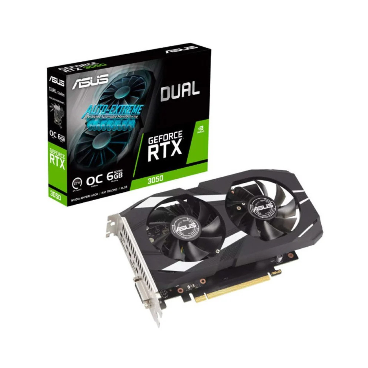 ASUS Dual GeForce RTX 3050 OC Edition 6GB GDDR6