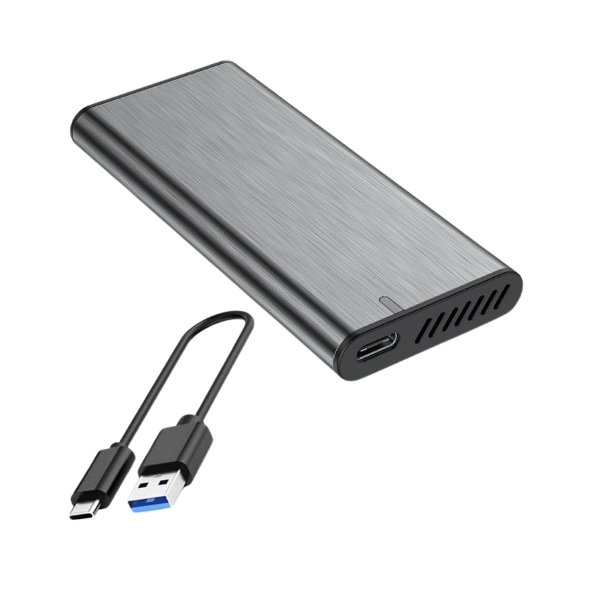 DiscoExterno256GBSSDM2SataCaboUSB-C→USB-A3.1Gen1