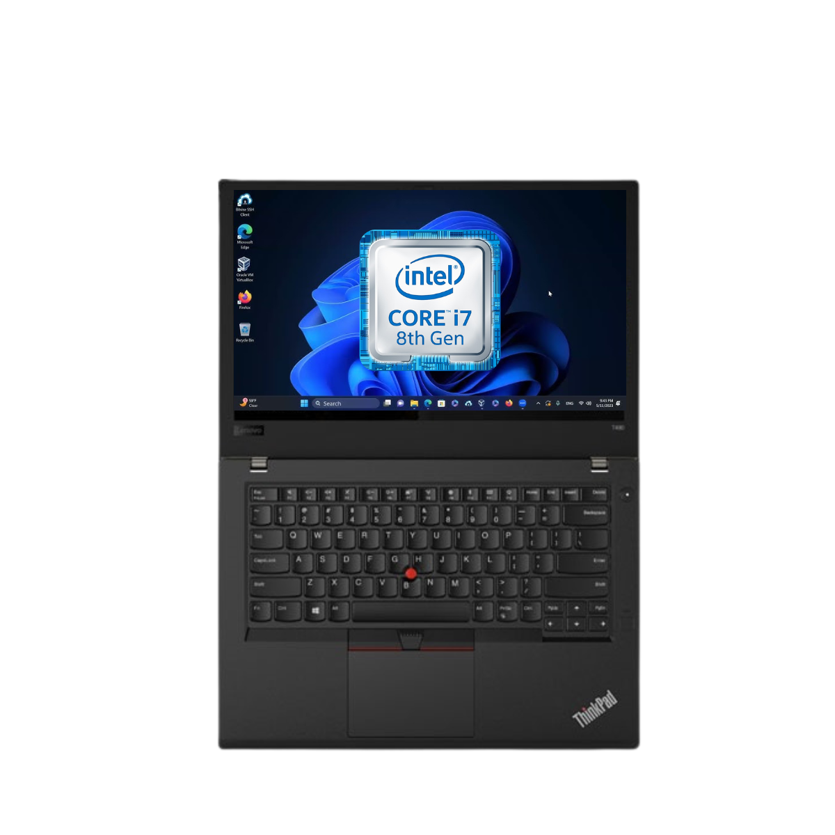 Lenovo ThinkPad T480 i7 (8650U) 16GB RAM 256GB SSD 14” FHD Windows 11 Pro