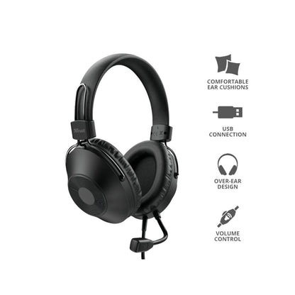 Trust HS-250 Headset with Microphone