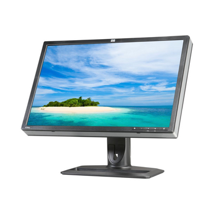 Monitor HP ZR24W LCD 24" Preto | VGA | DVI-D | DisplayPort