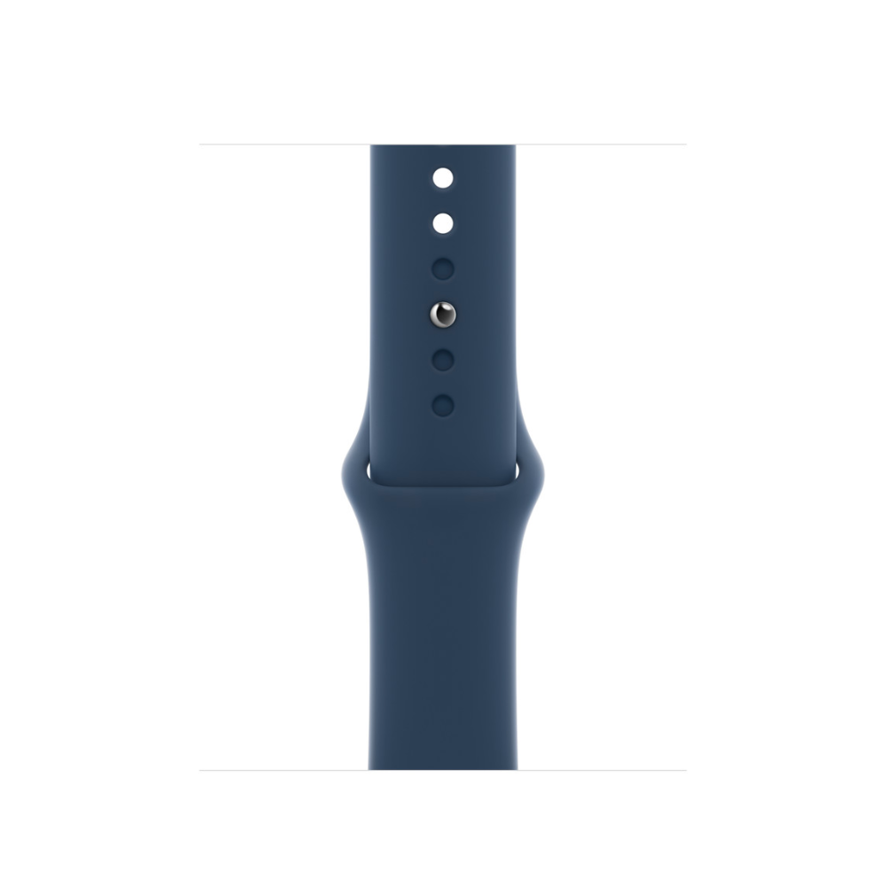 <tc>Apple</tc> Watch Series 7 (GPS, 41mm) - Blue with Abyssal Blue sports strap