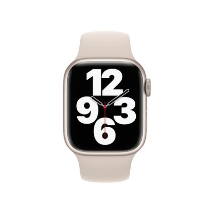 Apple Watch Series 7 (GPS, 41mm) - Starlight with Starlight Sport Apple Watch Series 7 (GPS, 41mm) - Starlight with Starlight Sport