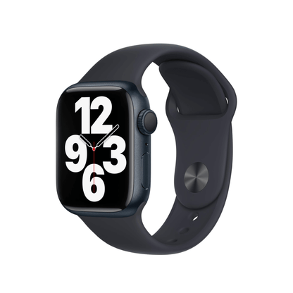 Apple Watch Series 7 (GPS, 41 mm) - Medianoche con correa deportiva Midnight