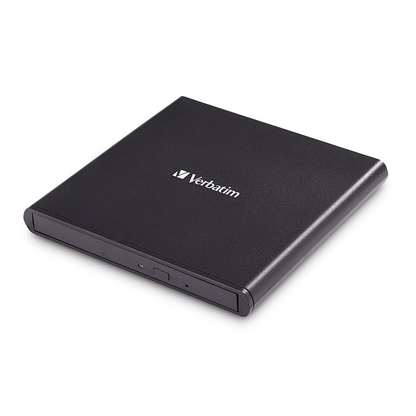 Lector/grabador de CD/DVD externo Slimline de Verbatim