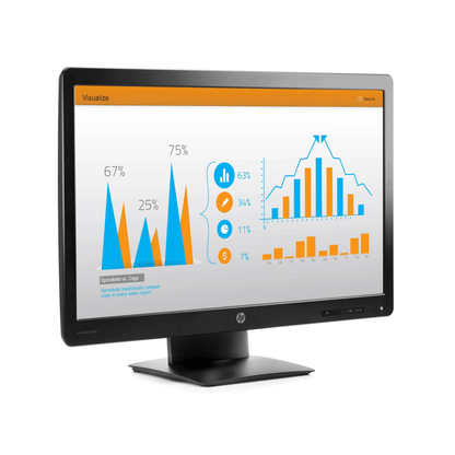 Monitor HP ProDisplay P232 LED Display 23" Preto